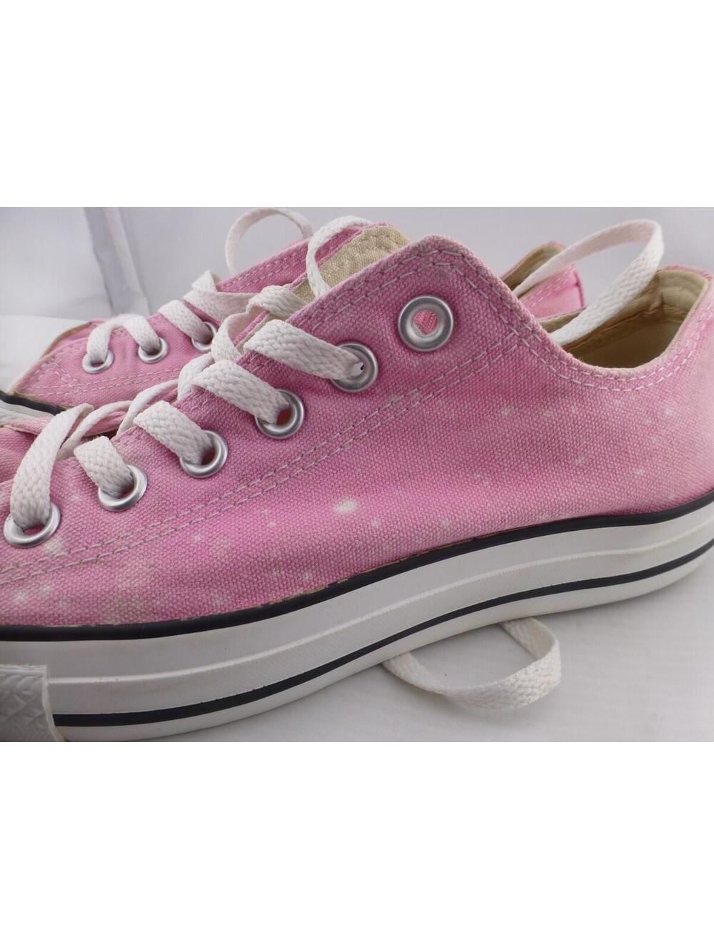 Converse All Star Low Top Sneakers Women's US 8 Pink Canvas M9007 Casual ShoesM3 - Picture 12 of 12
